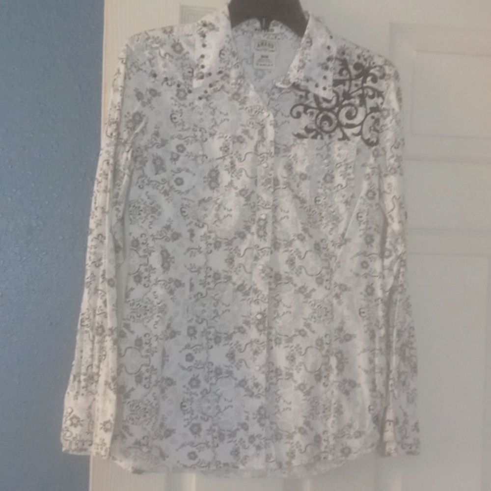 Long Sleeve Western Button Up